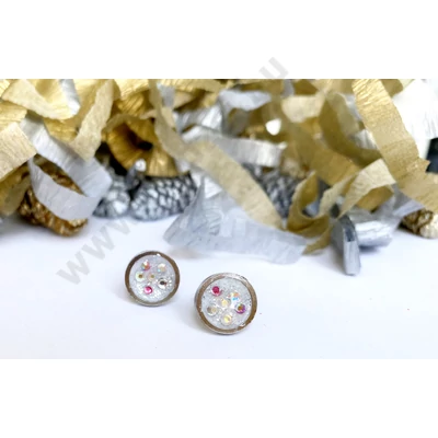 Swarovski nemesacél fülbevaló